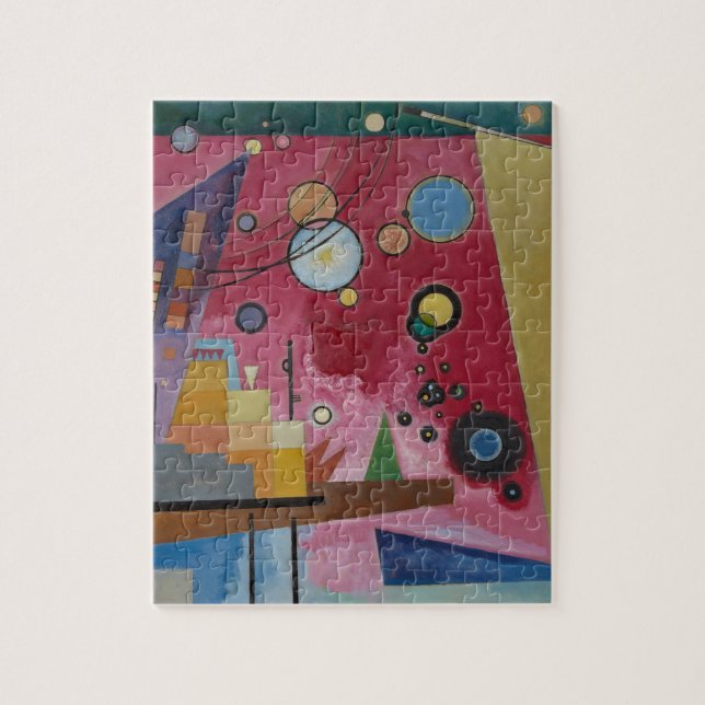 Puzzle Heavy Red de Wassily Kandinsky (Vertical)