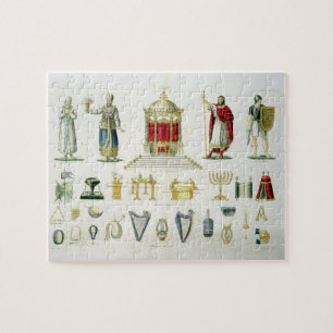 Puzzle Hebreo Levi, sacerdote, rey y soldado con sagrado