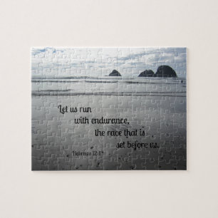 Puzzle Hebreos 12:1 Corramos con resistencia...