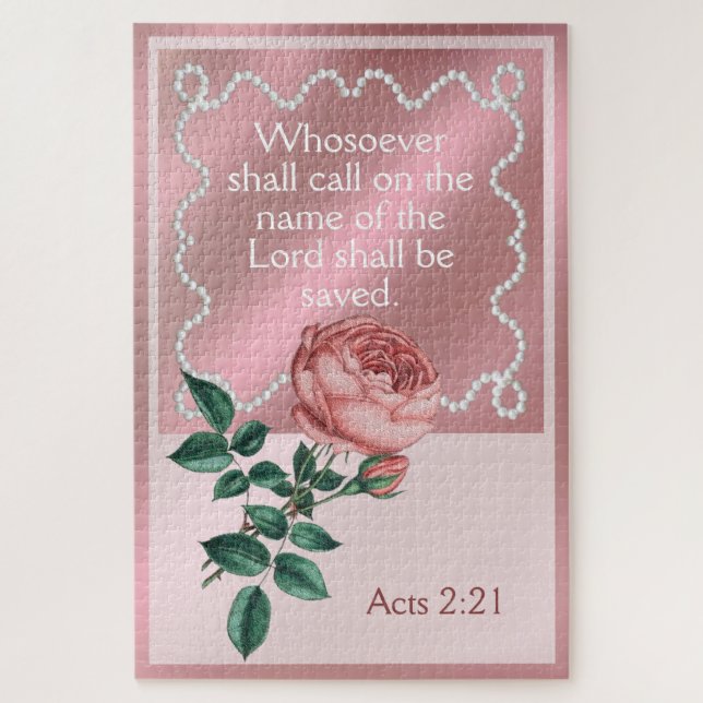 Puzzle Hechos 2:21 (Vertical)