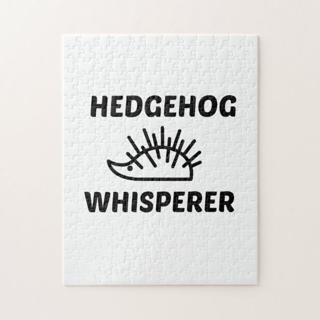 PUZZLE HEDGEHOG WHISPERER (Vertical)