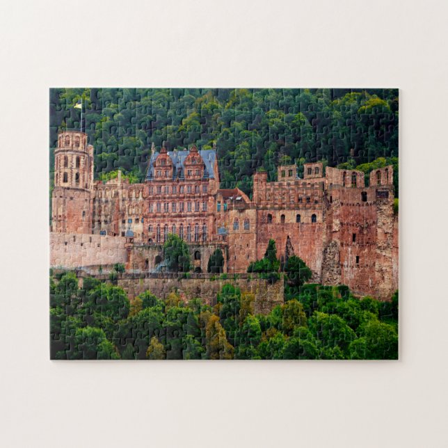 Puzzle Heidelberg Castle Germany. (Horizontal)
