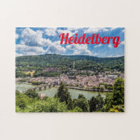 Heidelberg Neckar Panorama Germany