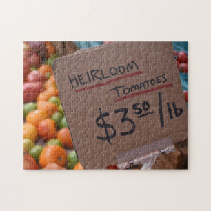 Puzzle Heirloom Tomates Greenmarket Fotografía de Nueva Y