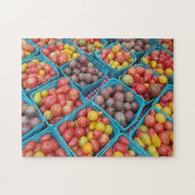 Puzzle Heirloom Variedades de Tomate Agricultores Rompeca (Horizontal)
