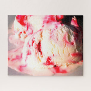 Puzzle Helado de frambuesa