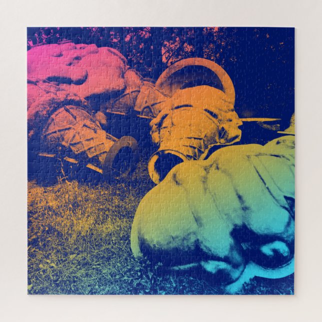 Puzzle helados de verano de fibra de vidrio (Vertical)