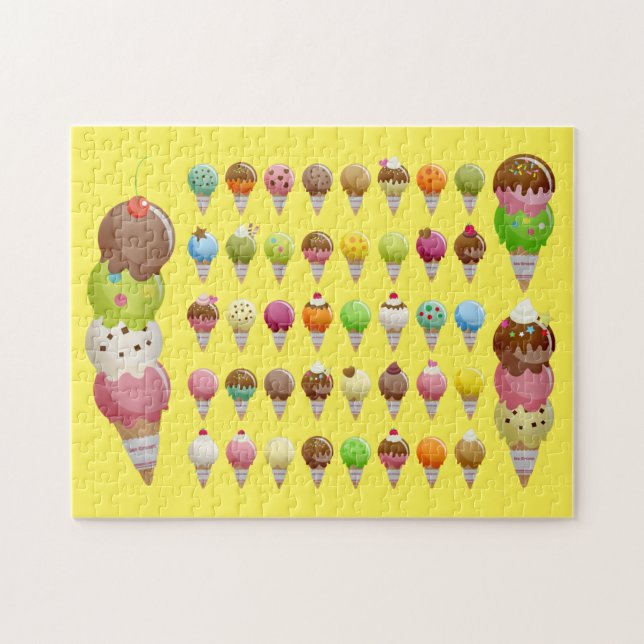 Puzzle Helados Delight Yummy Sweets (Horizontal)