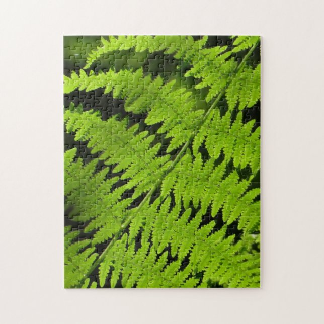 Puzzle helecho verde (Vertical)