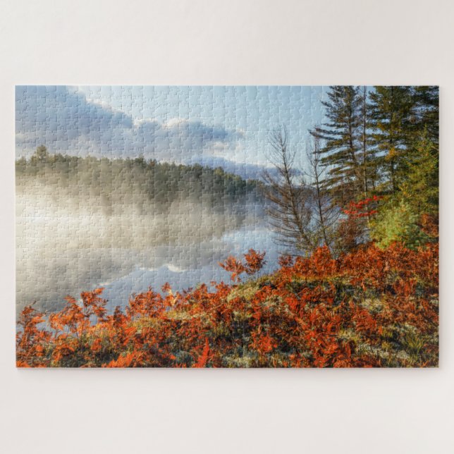 Puzzle Helechos en la orilla | Paradise, Michigan (Horizontal)
