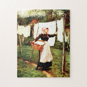 Puzzle Helen Allingham Ropa Secante