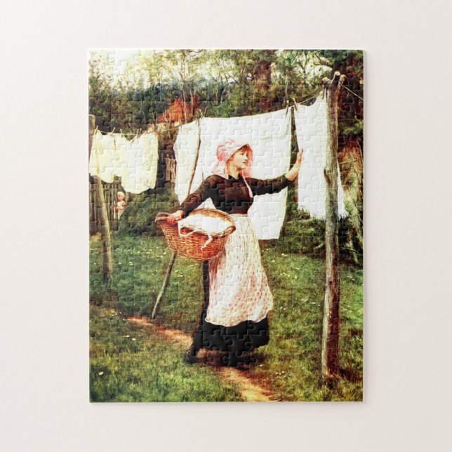 Puzzle Helen Allingham Ropa Secante (Vertical)