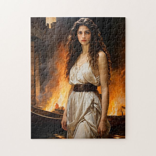 Puzzle "Helena Atemporal: Catalizadora de Troya" (Vertical)