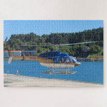 Helicóptero azul, dorado y blanco, Portugal