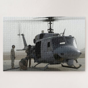 Puzzle Helicóptero UH-1N Huey del Cuerpo de Marines de EE