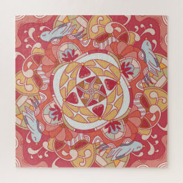 Puzzle Hello Spring: Jardín Botánico Rosa