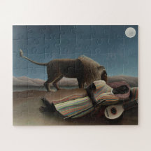 Henri Rousseau El Gitano Durmiente