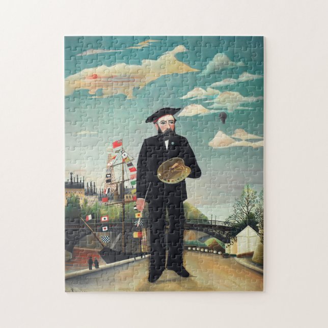 Puzzle Henri Rousseau es mi autorretrato (Vertical)