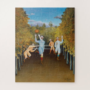 Puzzle Henri Rousseau - Jugadores de Fútbol