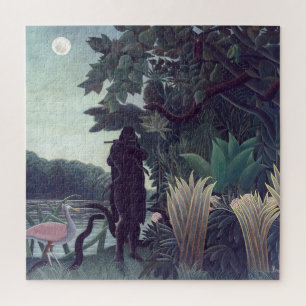 Puzzle Henri Rousseau - La encantadora de serpientes