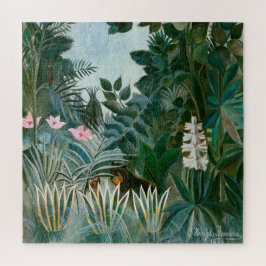 Puzzle Henri Rousseau - La jungla ecuatorial