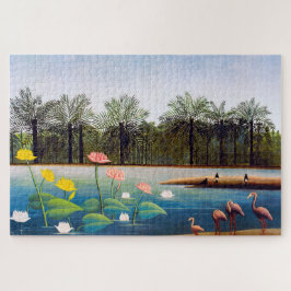 Puzzle Henri Rousseau - Los flamencos