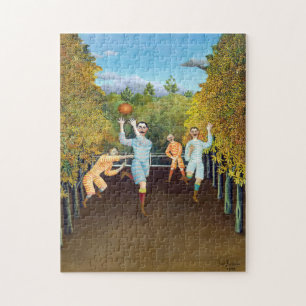 Puzzle Henri Rousseau - Los jugadores de fútbol