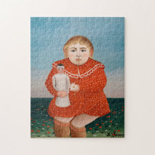 Puzzle Henri Rousseau - Niño con muñeca