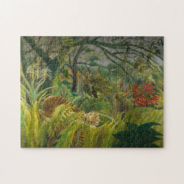 Puzzle Henri Rousseau - ¡Sorprendido! (Horizontal)