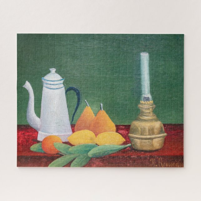 Puzzle Henri Rousseau - Still Life with Coffee Pot (Horizontal)