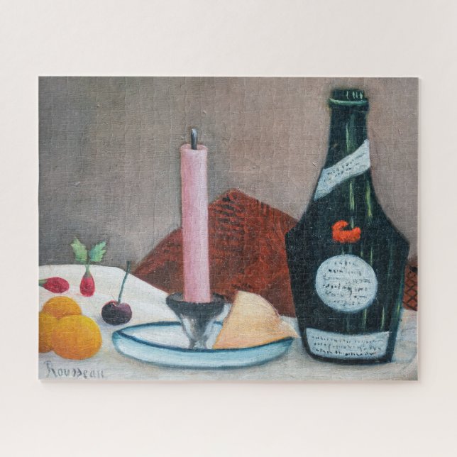 Puzzle Henri Rousseau - The Pink Candle (Horizontal)