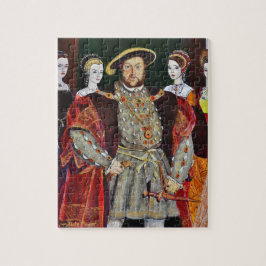 Puzzle Henry El Octavo y sus seis esposas