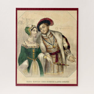 Puzzle Henry VIII y Ana Bolena