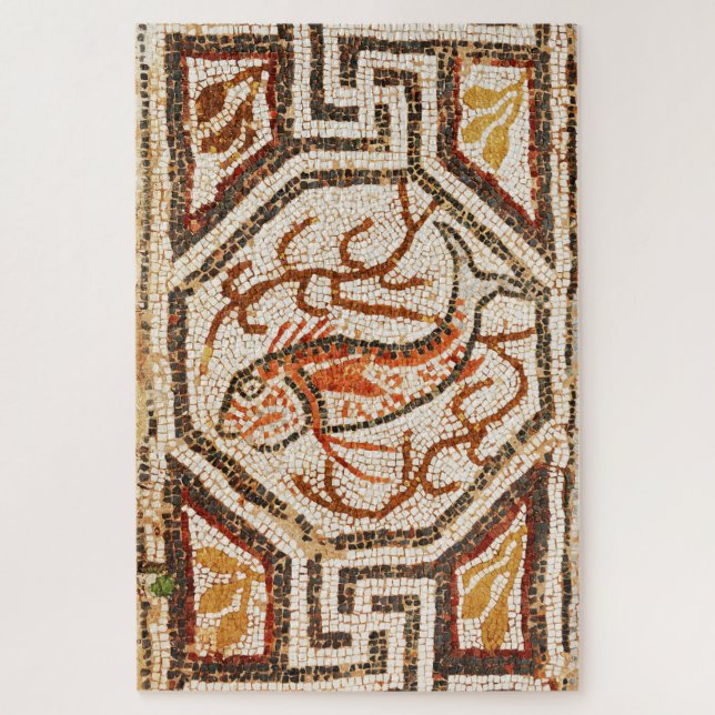 Puzzle Heraclea Fish Mosaic (Vertical)