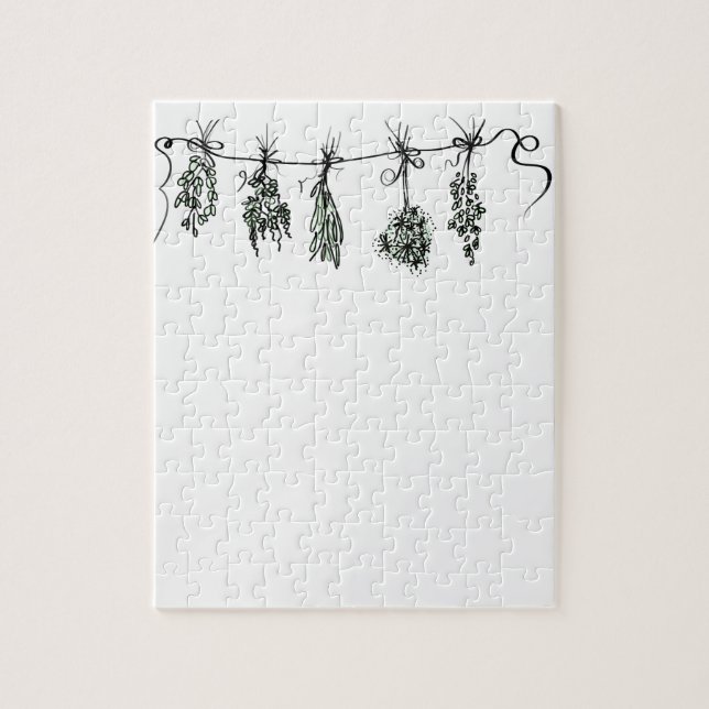 Puzzle Herbs de jardín (Vertical)