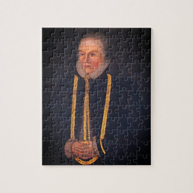 Puzzle Heredera de Gorvel Fadersdatter Sparre Giske (Vertical)