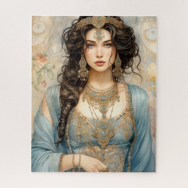 Puzzle Herencia preciosa: joyería india (Vertical)