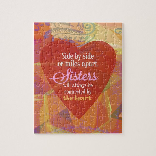 Puzzle Hermana de lado a lado (Vertical)