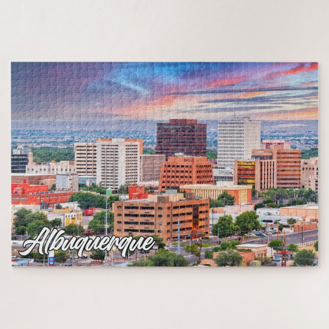 Puzzle Hermosa Albuquerque, Nuevo México, Estados Unidos (Horizontal)