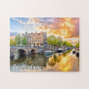 Puzzle Hermosa Ámsterdam, Países Bajos