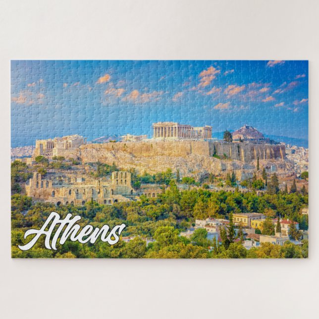 Puzzle Hermosa Atenas, Grecia (Horizontal)