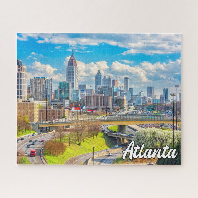 Puzzle Hermosa Atlanta, Georgia, Estados Unidos (Horizontal)