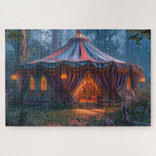 Puzzle Hermosa Carpa Gitana Ornamentada