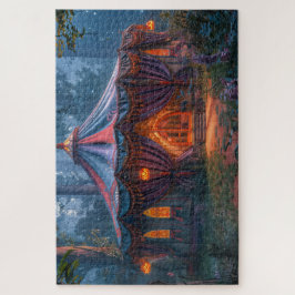 Puzzle Hermosa Carpa Gitana Ornamentada
