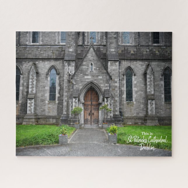 Puzzle Hermosa Catedral de St. Patrick Dublín, Irlanda (Horizontal)