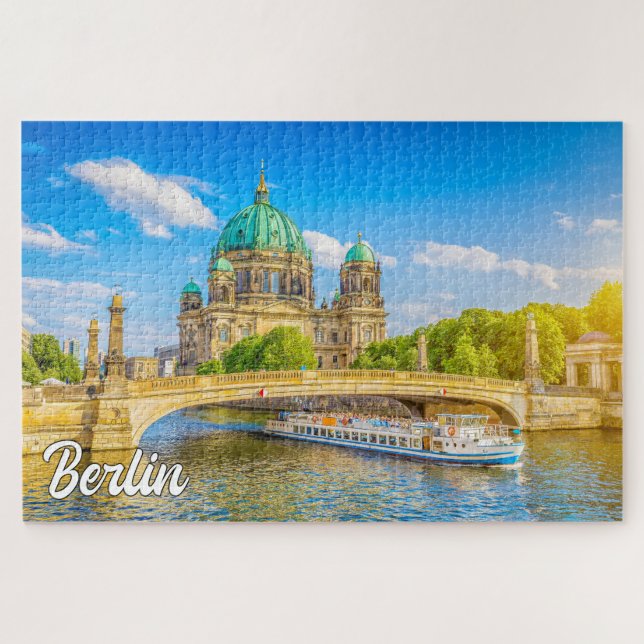 Puzzle Hermosa Ciudad De Berlín, Alemania (Horizontal)