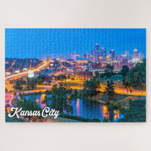 Puzzle Hermosa ciudad de Kansas, Missouri, Estados Unidos