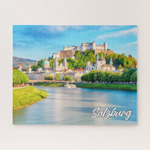 Puzzle Hermosa Ciudad De Salzburgo, Austria