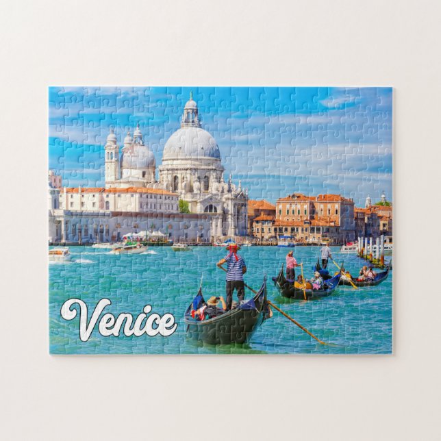 Puzzle Hermosa Ciudad Histórica De Venecia, Italia (Horizontal)