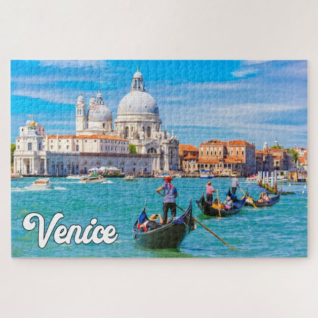 Puzzle Hermosa Ciudad Histórica De Venecia, Italia (Horizontal)